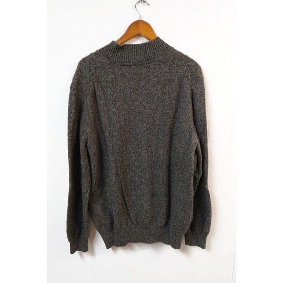 Jos A Bank RESERVE Men's XXL Wool Blend Sweater Gray V-Neck Long Sleeve - Picture 4 of 4